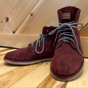 Toms Lace Up Ankle Boots